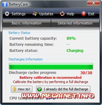 BatteryCare 0.9.8.3 ML Rus