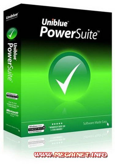 Uniblue PowerSuite 2010 v2.1.11.5+ crack (serial)[Русская версия]
