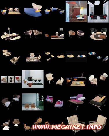 3D модели мебели от Il Loft (модели, текстуры, чертежи)