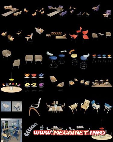 3D модели мебели от Il Loft (модели, текстуры, чертежи)