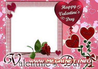 Рамка для Photoshop - День Валентина