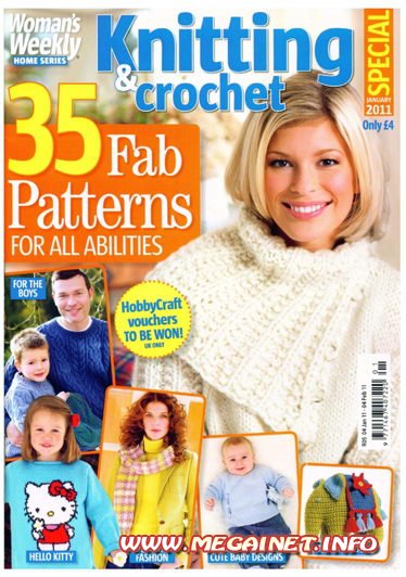 Womans Weekly Knitting & Crochet Special - Январь 2011