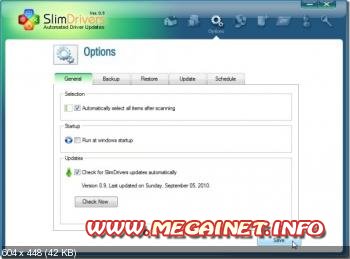 SlimDrivers v.2.0 (x32/x64/RUS) - (Русская версия от Strelec)