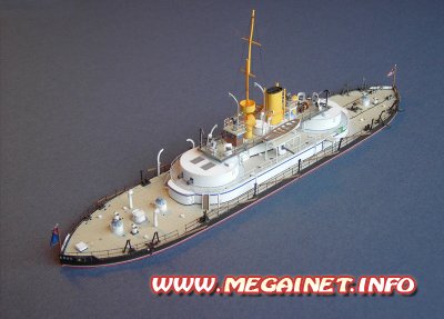 Сборная бумажная модель корабля Cerberus