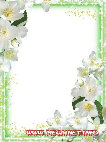 Красивая рамка для фотошопа - Весна