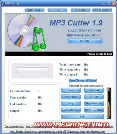 Нарезка MP3 / MP3 Cutter 1.9