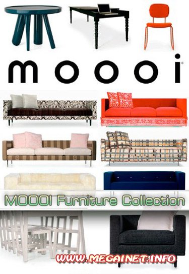3D модели мебели - Moooi