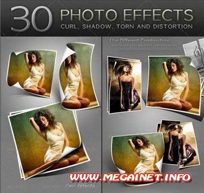 GraphicRiver - 30 фото эффектов для Adobe Photoshop ( 2011 / Rus )