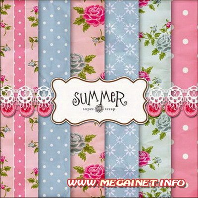 Цветочный фон - Summer