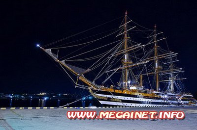 Экскурсия по итальянскому паруснику Amerigo Vespucci