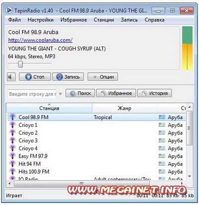 TapinRadio 1.40 TapinRadio 1.40