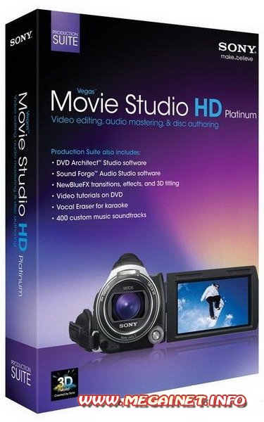Sony Vegas Pro скачать бесплатно Sony Vegas 12 полную версию