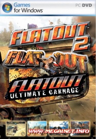 FlatOut 3 в 1 ( 2008 / Rus / RePack )