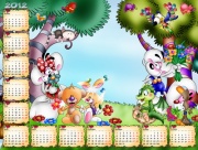 Детский календарь на 2012 год - Дидлы зимой и летом
