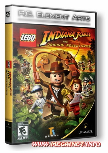 LEGO Indiana Jones: The Original Adventures ( 2008 / Rus / RePack )