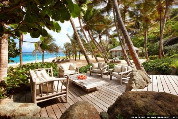 Роскошный особняк на берегу Карибского моря