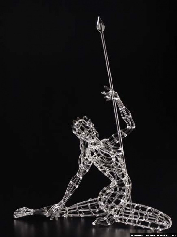 Стеклянные скульптуры Роберта Микельсена