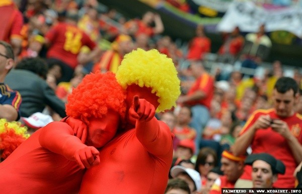 Евро 2012: Футбольные фанаты