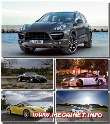 Автомобили марки Porsche в коллекции новых обоев Автомобили марки Porsche в коллекции новых обоев