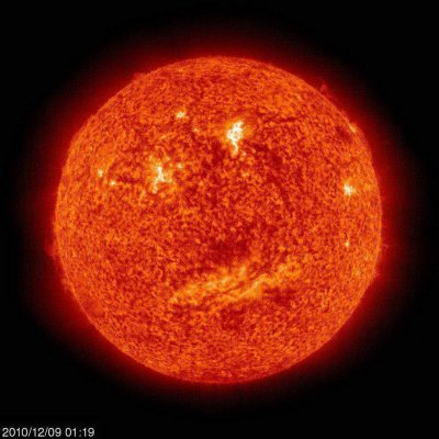 Необычайная солнечная активность в декабре 2010 Необычайная солнечная активность в декабре 2010