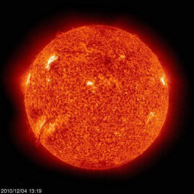 Необычайная солнечная активность в декабре 2010 Необычайная солнечная активность в декабре 2010
