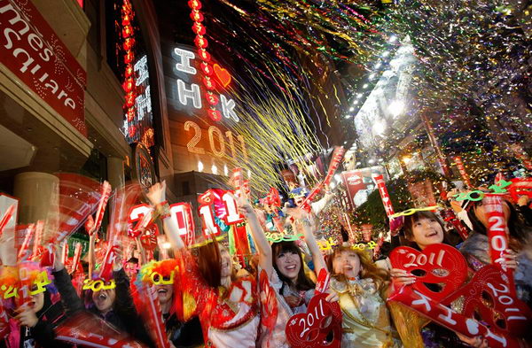 Новый год 2011. Празднование по всему миру