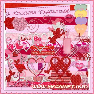 Скрап набор - Love Скрап набор - Love