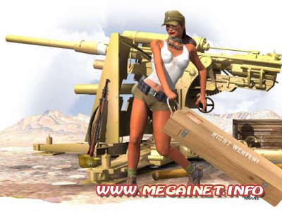 3D военные девушки дизайнера Ригуэл 3D военные девушки дизайнера Ригуэл