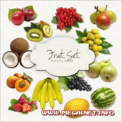 Клипарт PNG - Фрукты Клипарт PNG - Фрукты
