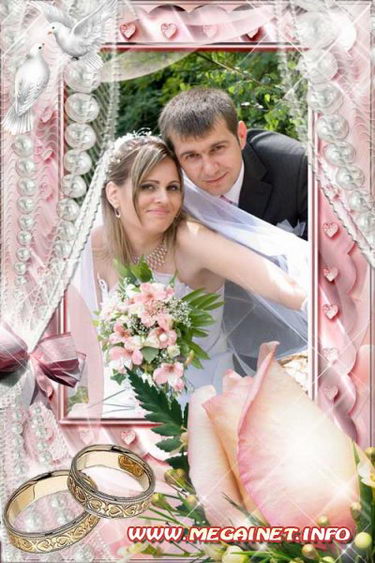 Рамочка для свадебного фото - Мечта всей моей жизни!