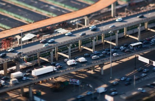 Тилт-шифт: Миниатюрная Москва Тилт-шифт: Миниатюрная Москва