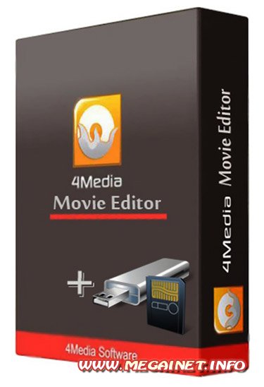 Редактирование видео - 4Media Movie Editor v6.0.4 Build 0810 ( 2011 ) + Portable
