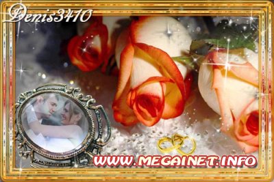 Свадебная рамочка - Медальон на счастье Свадебная рамочка - Медальон на счастье