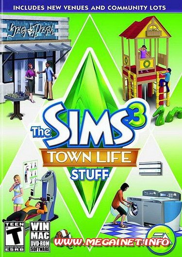 The Sims 3: Town Life Stuff ( 2011 / Rus )