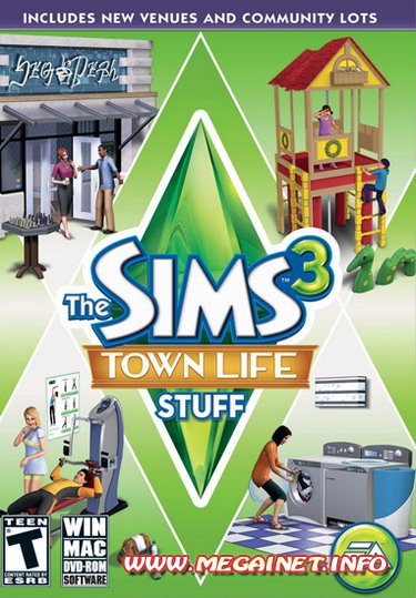 The Sims 3: Town Life Stuff ( 2011 / Rus / Add-on )