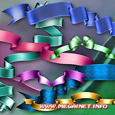 Клипарт PNG - Ленточки Клипарт PNG - Ленточки