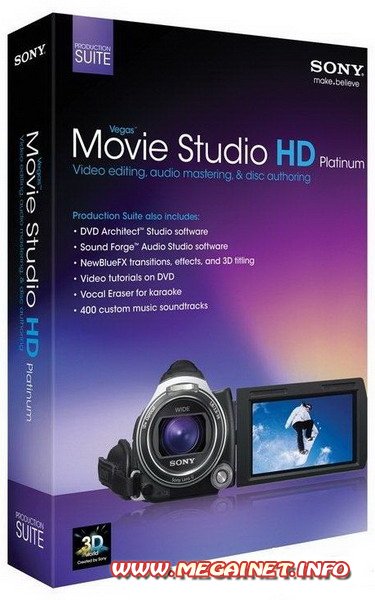 Sony Vegas Movie Studio HD Platinum 11 ( 2011 / Rus / Тихая установка )