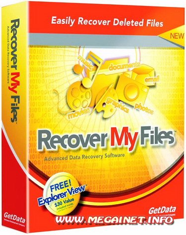 GetData Recover My Files Pro 4.9.2.1240 ( 2011 / Rus / Тихая установка )