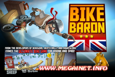 Bike Baron v1.01 ( Игра для iPhone и iPad ) Bike Baron v1.01 ( Игра для iPhone и iPad )