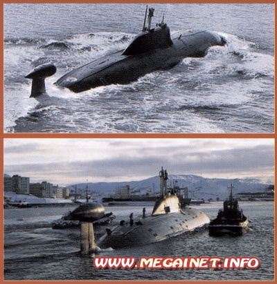 Модели из бумаги - Субмарина 971 "Щука-Б" Модели из бумаги - Субмарина 971 "Щука-Б"