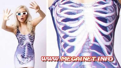 3D Ribs Dress – стереоплатье для оригинальных девушек 3D Ribs Dress – стереоплатье для оригинальных девушек
