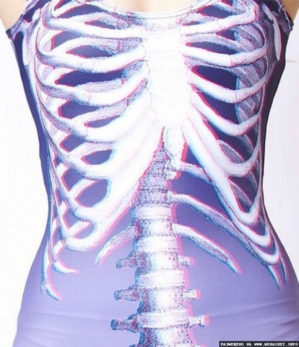 3D Ribs Dress – стереоплатье для оригинальных девушек 3D Ribs Dress – стереоплатье для оригинальных девушек