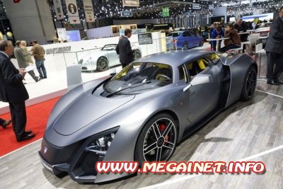 MaRussia B2 - первый российский суперкар на женевской автовыставке