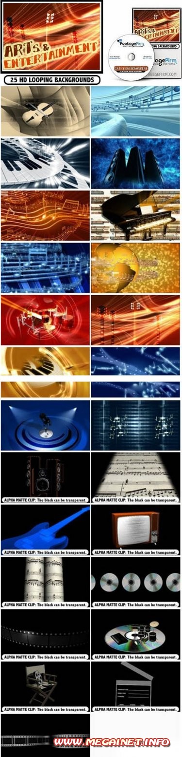 Видеофутажи Full HD - Arts and Entertainment HD Looping Backgrounds Видеофутажи Full HD - Arts and Entertainment HD Looping Backgrounds